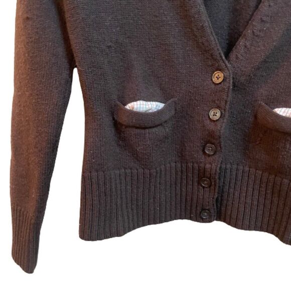 Tommy Hilfiger Women's Knitted Merino Wool Button Up Sweater Small - Picture 6 of 11